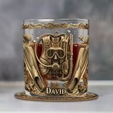 Scuba Diving Life - Personalized Scuba Diving Whiskey Glass