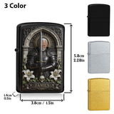 Knight Of God - Personalized Christian Lighter