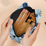 Just A Girl Who Loves Travelings - Personalized Travelling Makeup Bag