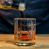 Best Riding Partners For Life - Biker - Personalized Biker Whiskey Glass