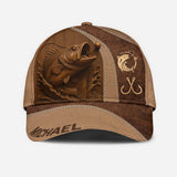 Large Mouth Bass - Personalized Fishing Classic Cap