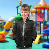 Never Underestimate An Old Man With A Motorcycle - Personalized Biker Varsity Jacket