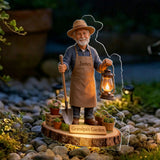 Secret Garden - Personalized Gardening Solar Acrylic Light