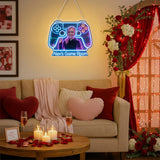 Gamer Room Decoration - Personalized Video Game LED Light Acrylic Sign