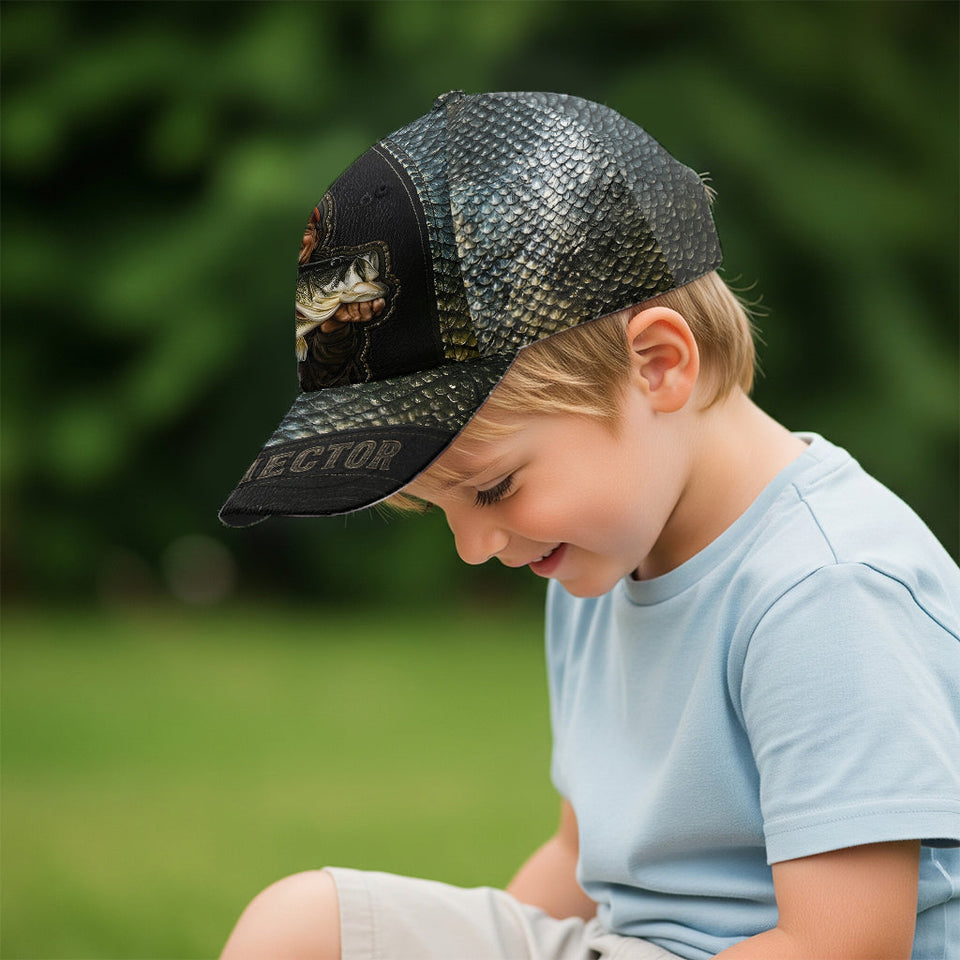 Custom Any Photo Love Fishing - Personalized Fishing Classic Cap