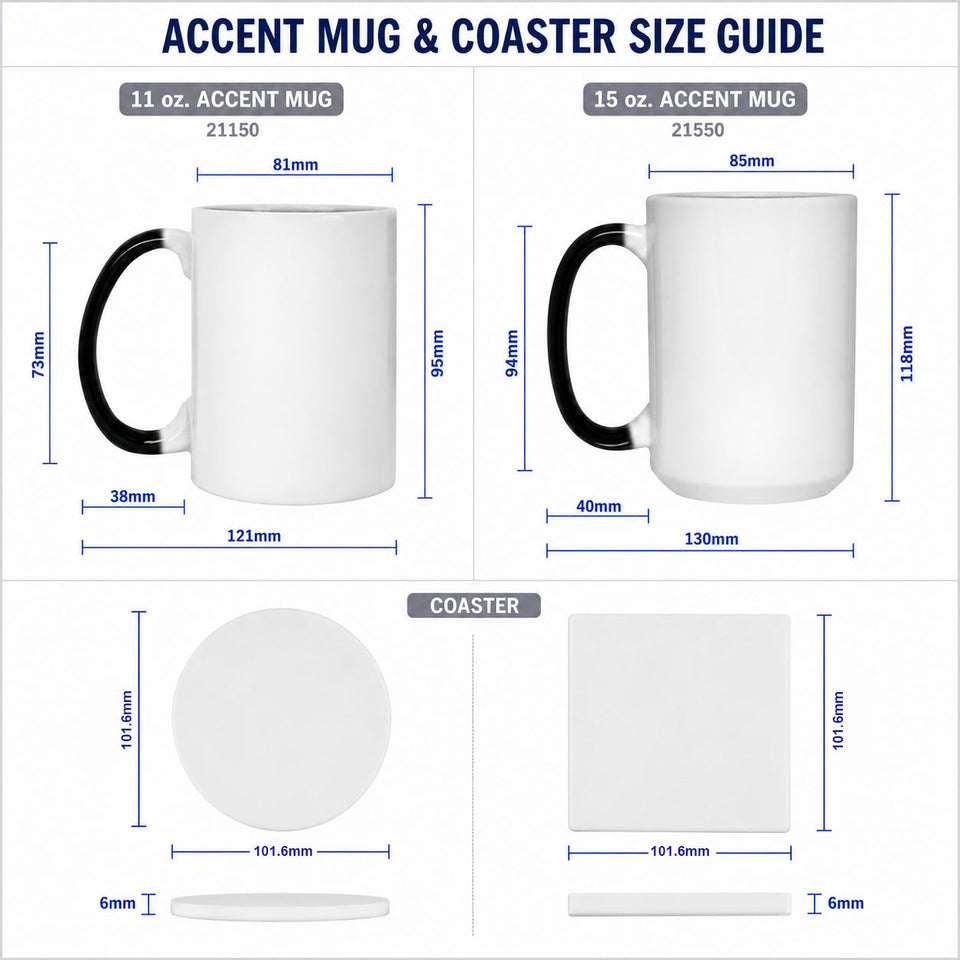 Best Time Of Day - Personalized Father Accent Mug & Coaster