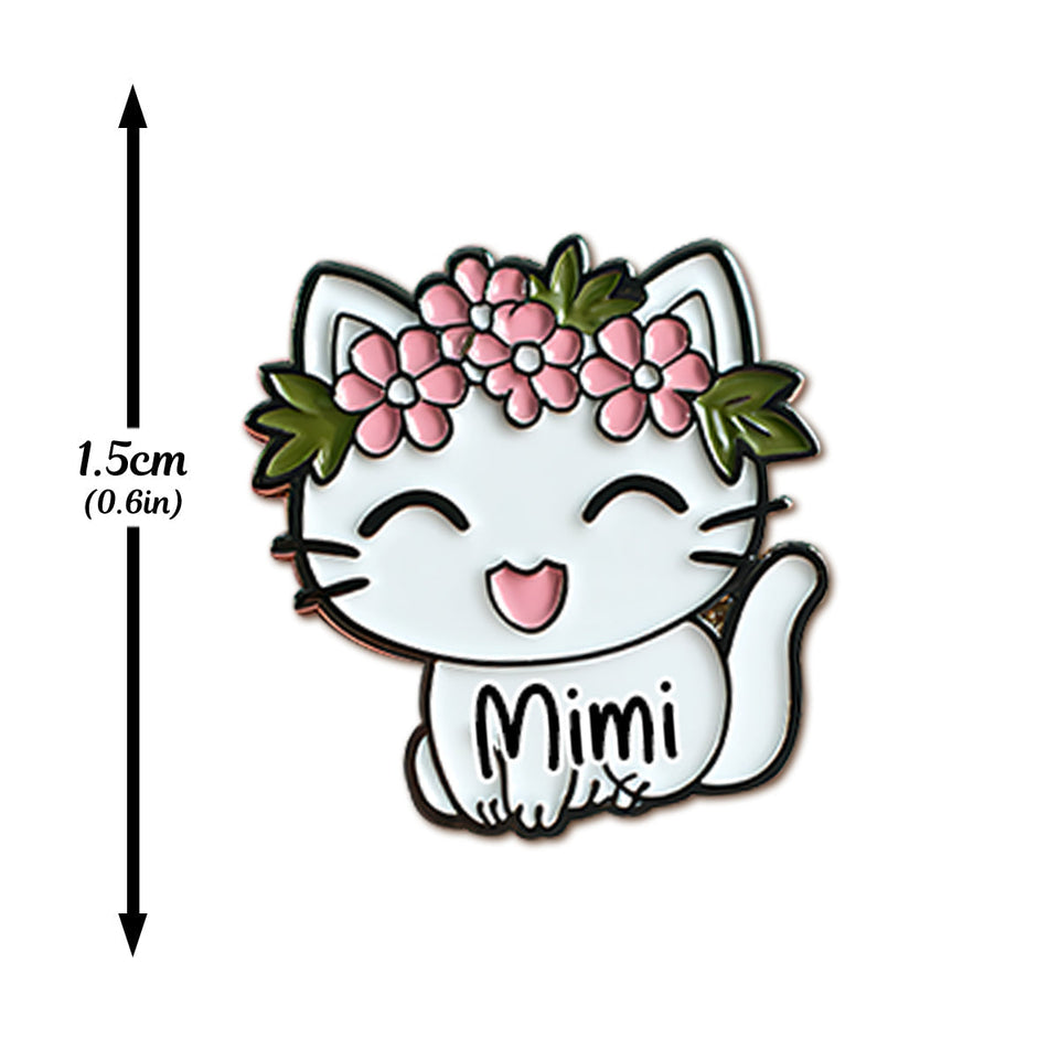 Lovely Cat - Personalized Cat Stud Earrings