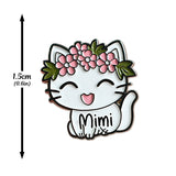 Lovely Cat - Personalized Cat Stud Earrings