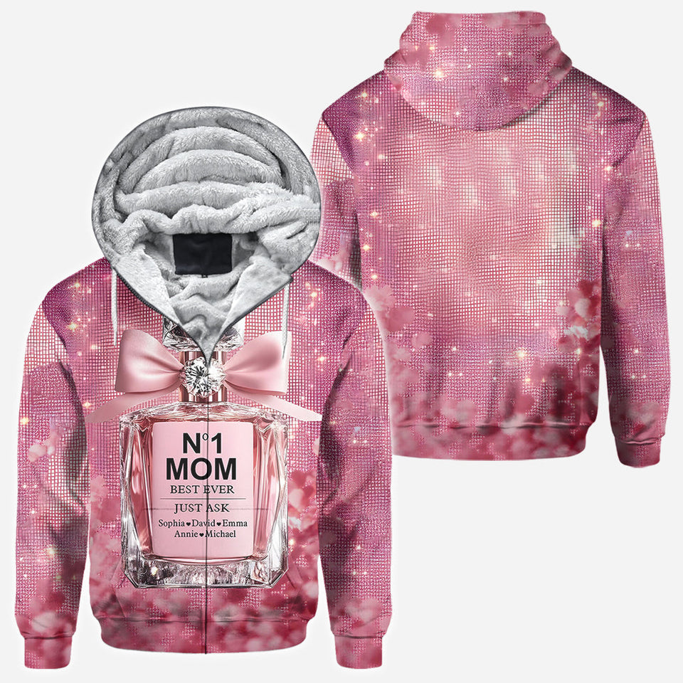 No1 Mom Ever - Personalized Mother All Over Shirt