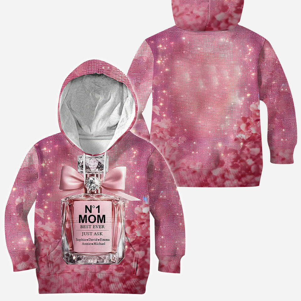No1 Mom Ever - Personalized Mother All Over Shirt