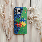 Different Not Less - Personalized Autism Awareness Full Print Phone Case