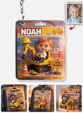 Little Builder - Personalized Kid Keychain