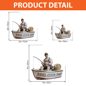 Fishing Dad - Personalized Fishing Custom Shaped Acrylic Plaque