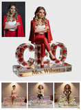 Custom Any Photo - Personalized Colleague Custom Shaped Acrylic Plaque