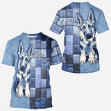 Love German Shepherds - Personalized Dog All Over Shirt