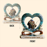 A Reel-ly Great Catch - Personalized Fishing Custom Shaped Acrylic Plaque
