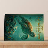Beach Lovers - Personalized Sea Lover Advent Calendar With Ornaments