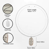 I Wil Carry You With Me - Personalized Memorial Metal Necklaces With Pendants