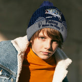 Fishing Make Me Happy - Personalized Fishing Beanie Hat