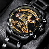 100 Years Of Route Personalized Gifts For Bikers - Personalized Biker Hand Watch