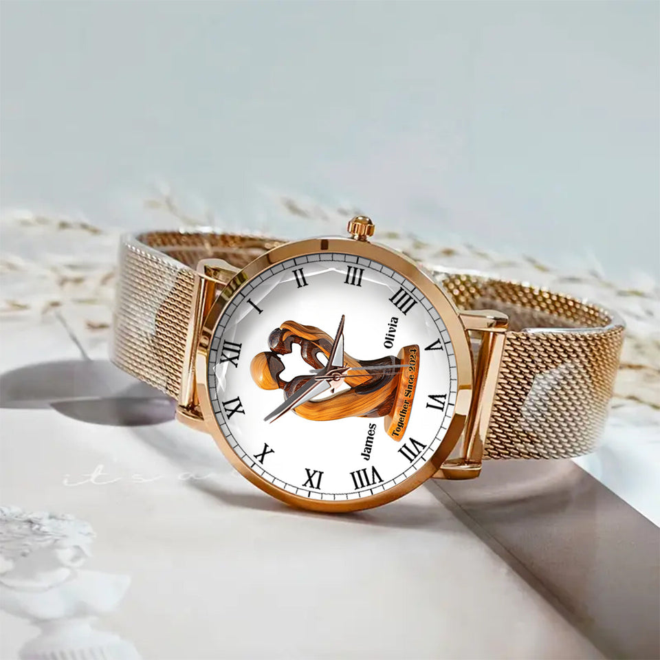 You And Me We Got This - Personalized Couple Women Hand Watch