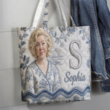 Custom Any Photo - Personalized Self Love Quilted Tote Bag