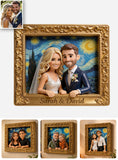I Love You - Personalized Couple 2 Layered Wood Sign / Wood Plaque
