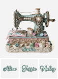Beautiful Sewing Machine - Personalized Sewing Custom Shaped Acrylic Plaque