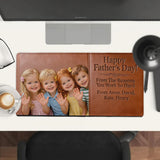 Reasons You Have To Work - Personalized Father Mouse Pad