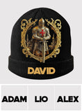 Knight Of God - Personalized Christian Beanie Hat