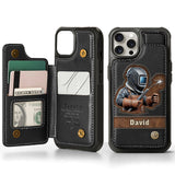 Strong Ones Become Welder - Personalized Welder Wallet Phone Case
