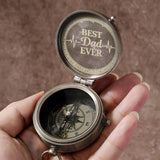 Best Dad Ever - Personalized Father Compass