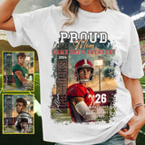 Pround Mom/ Dad/... Game Day & Everyday - Personalized Football T-shirt And Hoodie