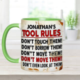 My Tool Rules - Personalized Garage Accent Mug