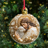 Jesus Loves You - Christian Ornament