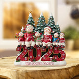 Happy Family - Personalized Family Custom Shaped Acrylic Plaque