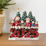 Happy Family - Personalized Family Custom Shaped Acrylic Plaque