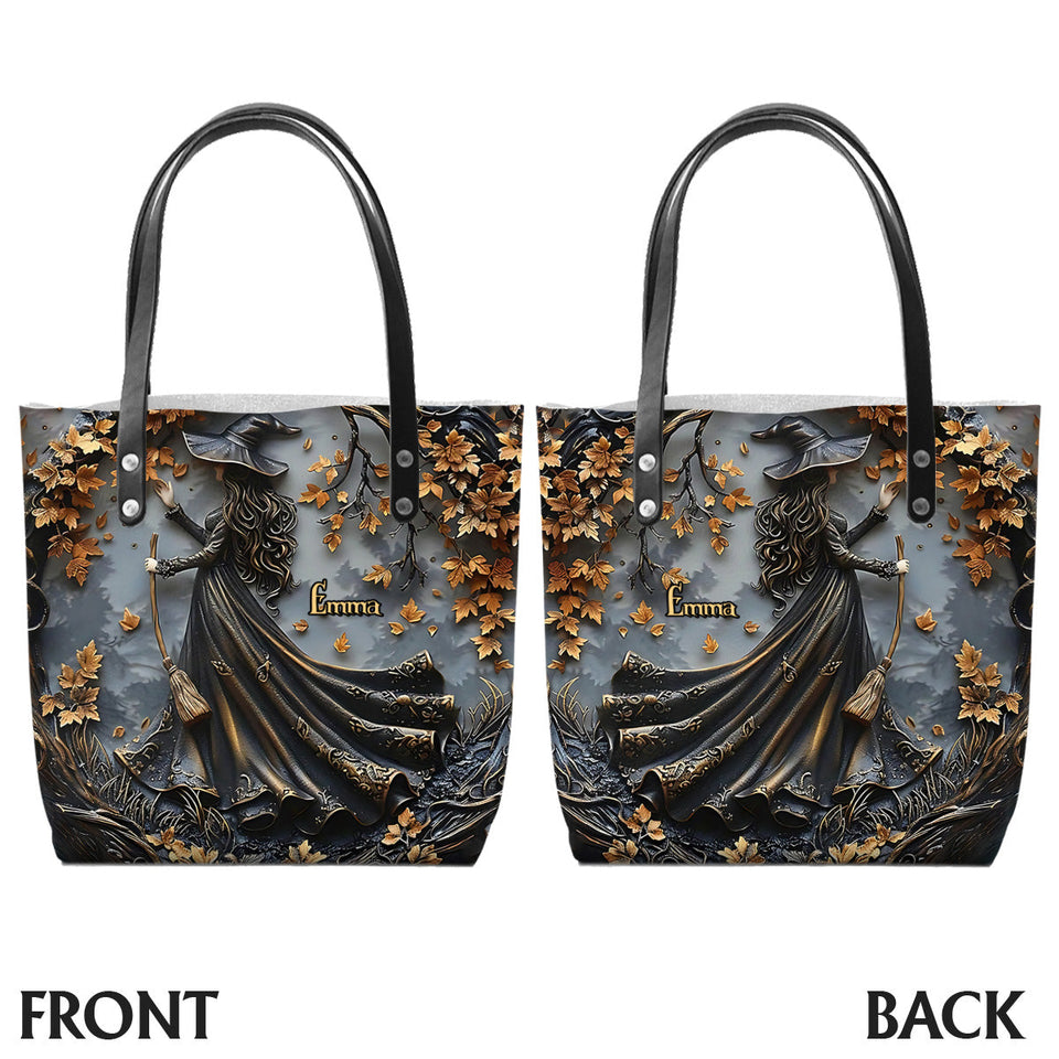 Beautiful Witch - Personalized Witch Tote Bag