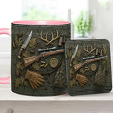 Love Hunting - Personalized Hunting Accent Mug