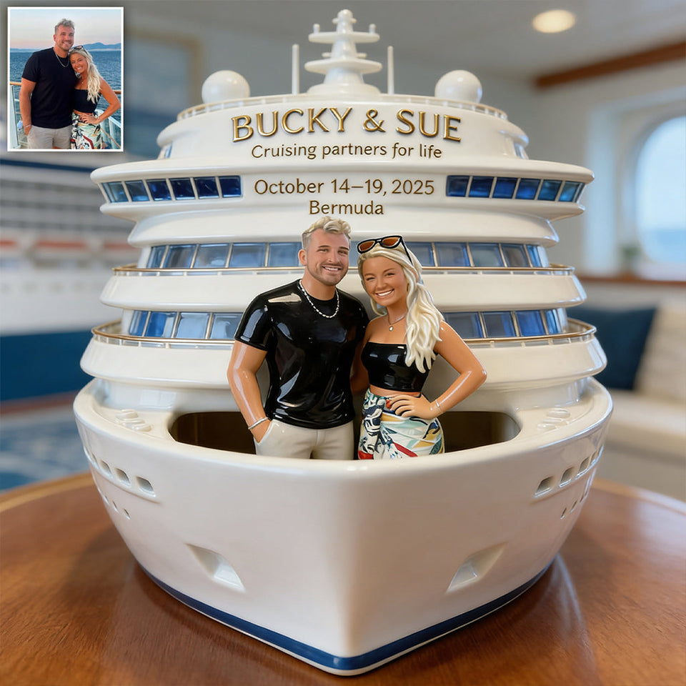 Cruise Memory - Personalized Cruising Custom Shaped Acrylic Plaque