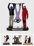Skiing Makes Me Happy - Personalized Skiing Custom Shaped Acrylic Plaque
