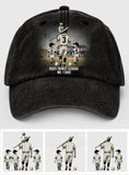 Family League - Personalized Father Washed Denim Cap