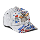 Red White And Feral - Personalized Independence Day/ 4th of July Classic Cap