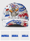 Red White And Feral - Personalized Independence Day/ 4th of July Classic Cap