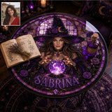 Beautiful Witch - Personalized Witch Table Custom Shape