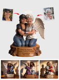 I Have An Angel In Heaven - Personalized Memorial Acrylic LED Night Light
