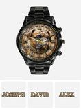Brave Boxer - Personalized Dog Hand Watch