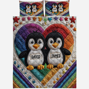 Love Is Love - Personalized LGBT Support Quilt Set