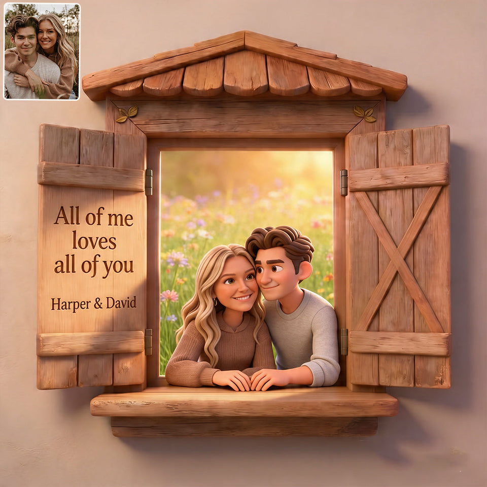 Custom Any Photo - Personalized Couple Custom Shaped Wood Sign