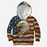 Strong Eagle - Personalized Bald Eagle All Over Shirt